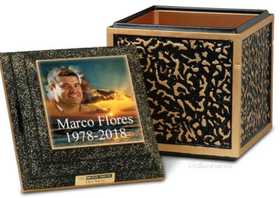 Bronze Triune Urn Vault