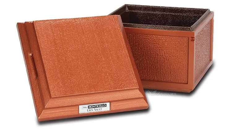 Monticello Short Urn Vault