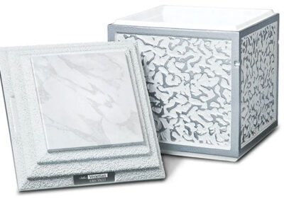 White Venetian Urn Vault