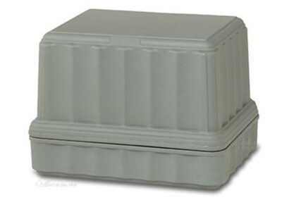 Basic Gray Salute Urn Vault